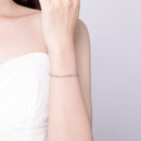 925 Sterling Silver Adjustable 19cm Bracelet for Women-6