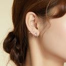 925 Sterling Silver Oxidized Earrings for Women-7