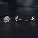 S925 Sterling Silver 3.00 Carat Moissanite Earrings for Women-6