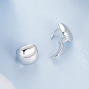 925 Sterling Silver Plated White Gold 10mm Earrings for Women-5