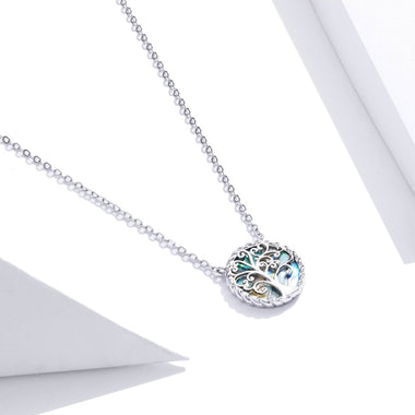 925 Sterling Silver Adjustable Mica Necklace for Women - 0