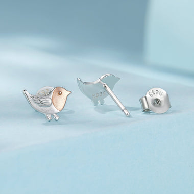 925 Sterling Silver Earrings for Women - 0.6*0.8cm - 0
