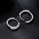 925 Sterling Silver Moissanite Necklace with White Gold Plating, 1.2cm for Women-4