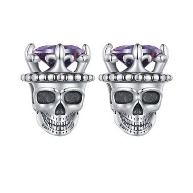 925 Sterling Silver Earrings with Pavé Setting CZ 10*9mm for Women