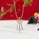 925 Sterling Silver Necklace with Quality Shell Pearl, Length 40+5cm, for Women-2