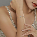 925 Sterling Silver Pavé Setting CZ Bracelet for Women-6