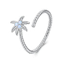 925 Sterling Silver Nano Opal Ring for Women-1