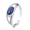 925 Sterling Silver Kyanite Ring for Women-1