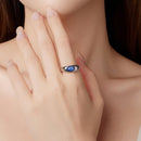 925 Sterling Silver Kyanite Ring for Women-7
