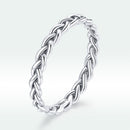 925 Sterling Silver Oxidized 0.20cm Ring Size 9 for Women-4
