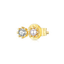 925 Sterling Silver & Quality Shell Pearl Mini Stud Earrings for Women-4