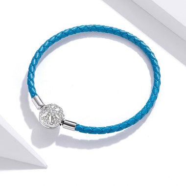925 Sterling Silver Plated Bracelet with Pavé Setting CZ, Size 19.0 for Women - 0