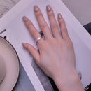 925 Sterling Silver Oxidized 6mm Ring-5