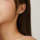 925 Sterling Silver Earrings - Oxidized Silver - 2.4cm x 0.7cm - Women-6