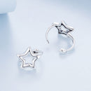 S925 Oxidized Silver 1cm Earrings for Women-5