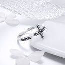 925 Sterling Silver 0.2cm Width Ring-5