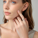 925 Sterling Silver Dragonfly Ring for Women with Cubic Zirconia-6