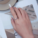 925 Sterling Silver Love CZ Ring for Women-5