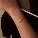 925 Sterling Silver & Plated White Gold 160+30mm Bracelet-6