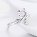 S925 Sterling Silver Adjustable Ring for Women-5