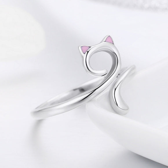 S925 Sterling Silver Adjustable Ring for Women