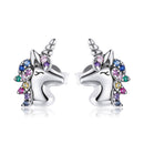 925 Sterling Silver Earrings with Pavé Setting CZ, Oxidized, 1.4x0.9cm for Women-1