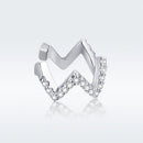 925 Sterling Silver Plated Platinum Pavé CZ Earrings for Women-5