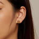 925 Sterling Silver Enamel & Glass Earrings for Women-7