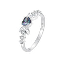 925 Sterling Silver Ring with Pavé Setting CZ, Size 7.0, Women’s Jewelry-1