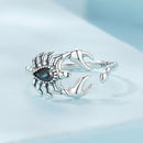 925 Sterling Silver Pavé CZ Oxidized Silver Ring 1.9mm Style E-4