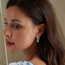 S925 Sterling Silver 0.50 Carat Moissanite Earrings for Women-8