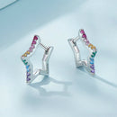 925 Sterling Silver Earrings with Pavé Setting CZ for Women-4