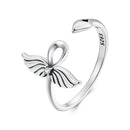 925 Sterling Silver Oxidized Silver Pavé Setting CZ Rings for Women-1