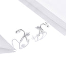 925 Sterling Silver Oxidized Earrings for Women-5