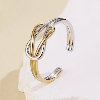 925 Sterling Silver Plated White Gold Ring for Women - 0