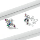 925 Sterling Silver Pavé Setting CZ Earrings for Women-3