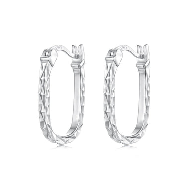925 Sterling Silver Hoop Earrings for Women