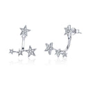 925 Sterling Silver Pavé Setting Earrings for Women-1