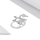 925 Sterling Silver Oxidized Silver Pavé Setting CZ Earrings-3
