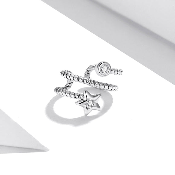 925 Sterling Silver Oxidized Silver Pavé Setting CZ Earrings