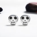 925 Sterling Silver Earrings with Pavé Setting CZ-2