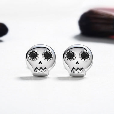 925 Sterling Silver Earrings with Pavé Setting CZ - 0