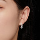 S925 Sterling Silver 0.50 Carat Moissanite Earrings for Women-8