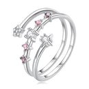 925 Sterling Silver CZ Pavé Ring-3