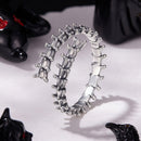 925 Sterling Silver Oxidized Silver Width 0.22-0.37cm Rings-2