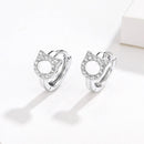 925 Sterling Silver CZ Earrings for Women-2