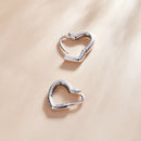 925 Sterling Silver & Platinum Earrings for Women-5