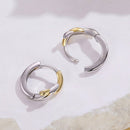 925 Sterling Silver White Gold Plated Earrings-6