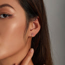S925 Sterling Silver Enamel Platinum Plated Earrings for Women-3