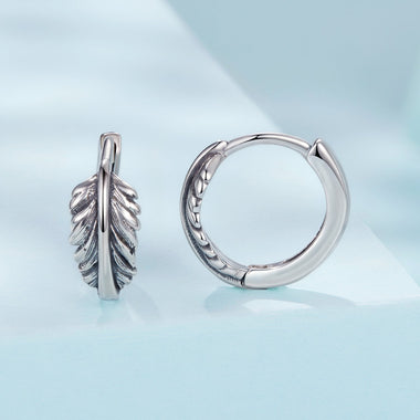 925 Sterling Silver Earrings with Oxidized Silver for Women - 0